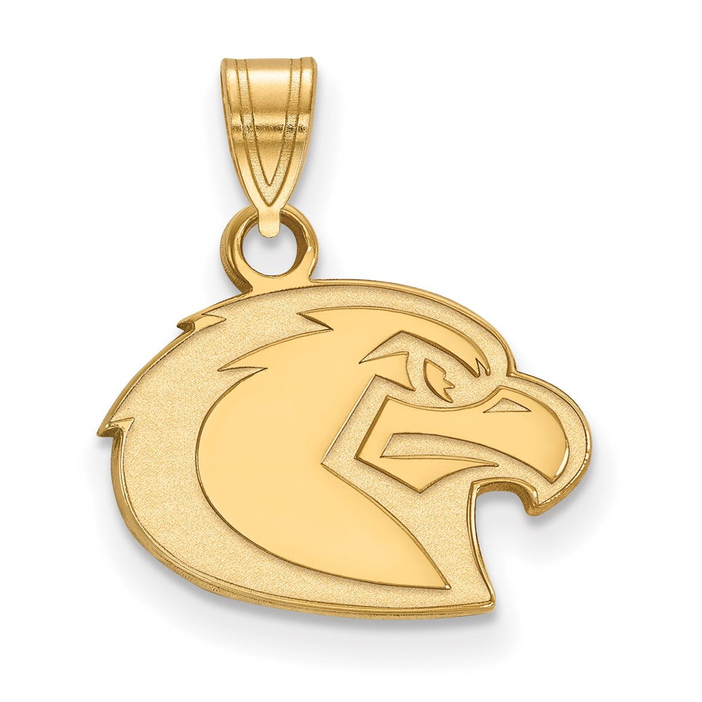 Gold Plated Sterling Silver Logoart Marquette University Eagle Small Pendant