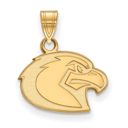 10K Yellow Gold Logoart Marquette University Eagle Small Pendant