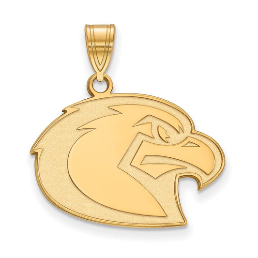 10K Yellow Gold Logoart Marquette University Eagle Large Pendant