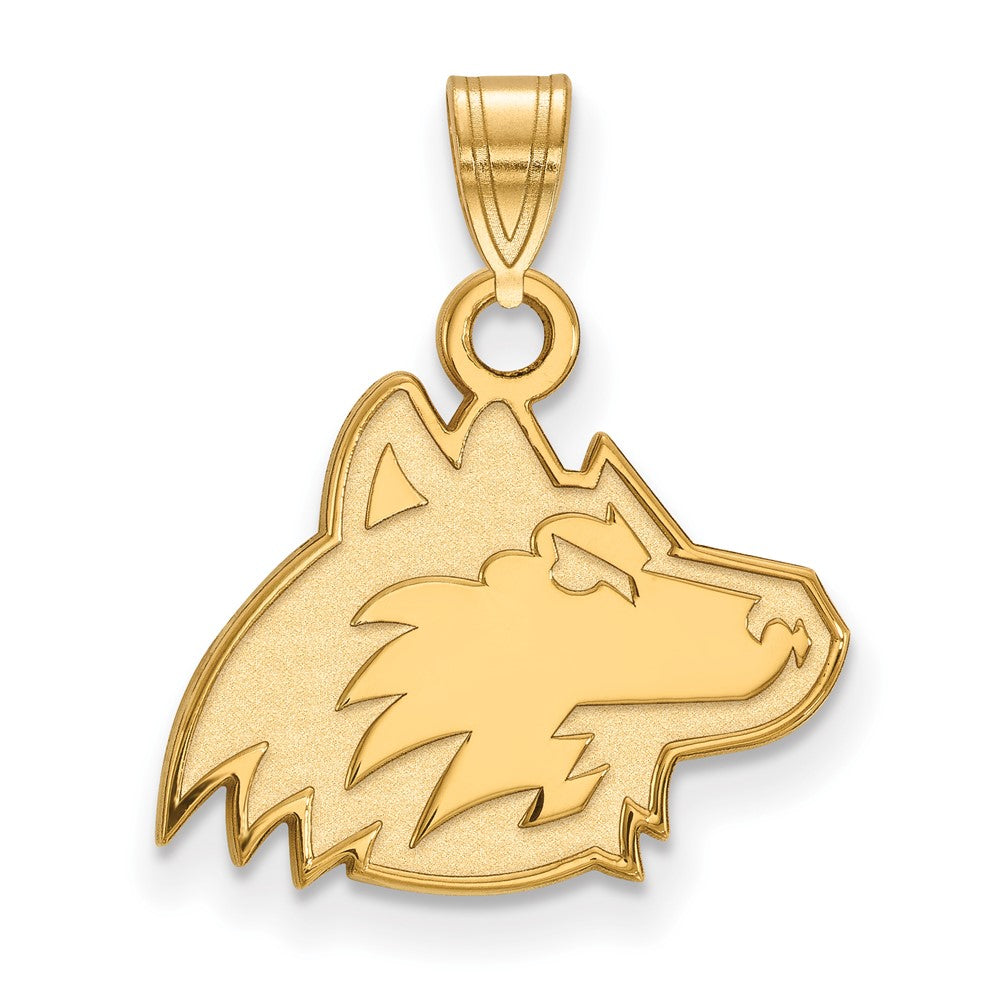 10K Yellow Gold Logoart Northern Illinois University Huskie Small Pendant
