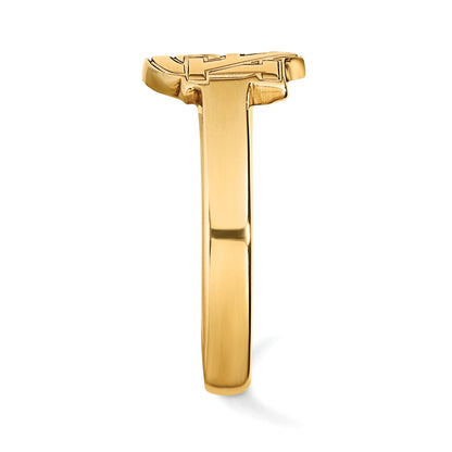 Gold Plated Sterling Silver Logoart Auburn University Toe Ring