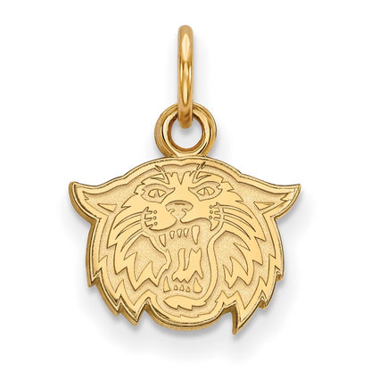 10K Yellow Gold Logoart Villanova University Wildcat Extra Small Pendant