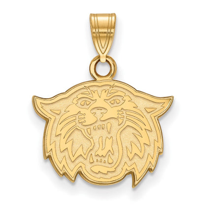10K Yellow Gold Logoart Villanova University Wildcat Small Pendant