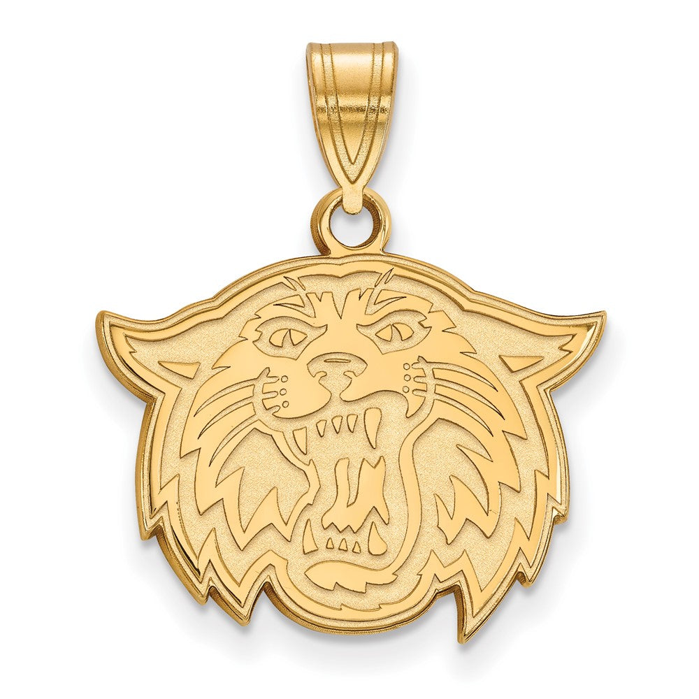 10K Yellow Gold Logoart Villanova University Wildcat Medium Pendant