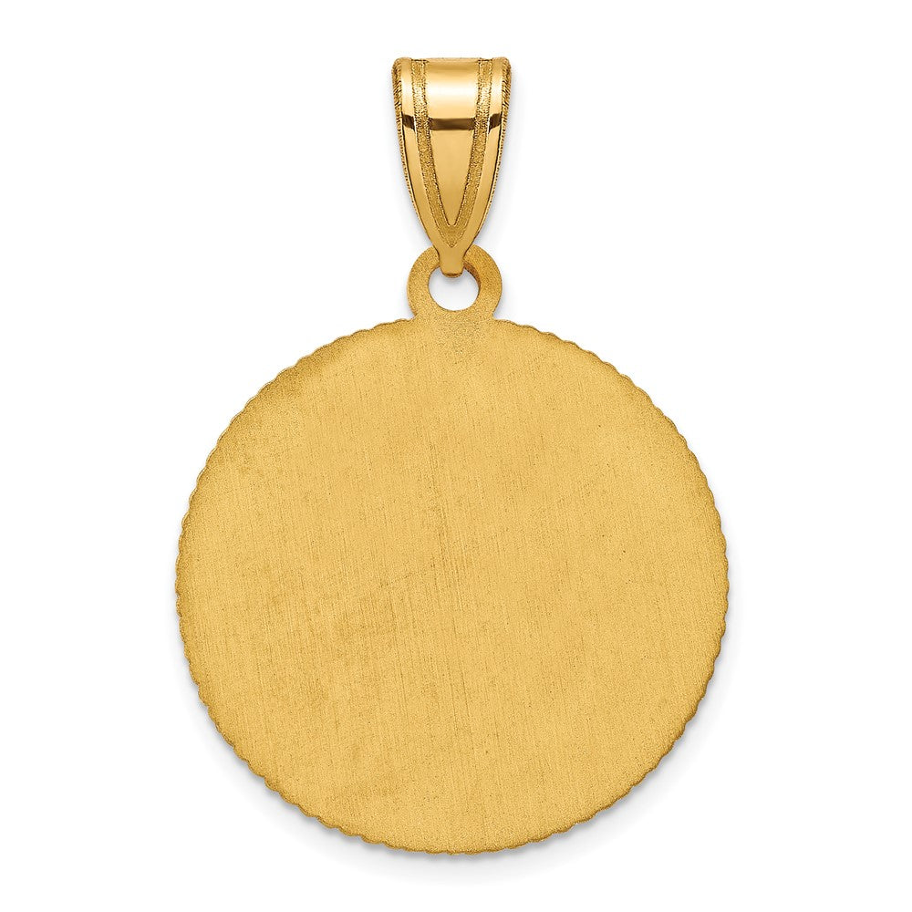 Gold Plated Sterling Silver Logoart Baylor University Large Crest Pendant