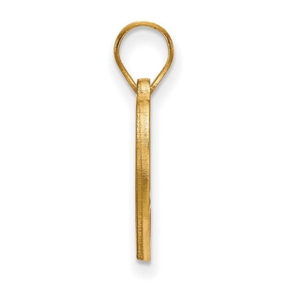 Gold Plated Sterling Silver Logoart Wake Forest University W F Deacon Heart Pendant