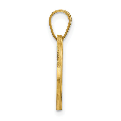 Gold Plated Sterling Silver Logoart University Of Virginia Heart Pendant