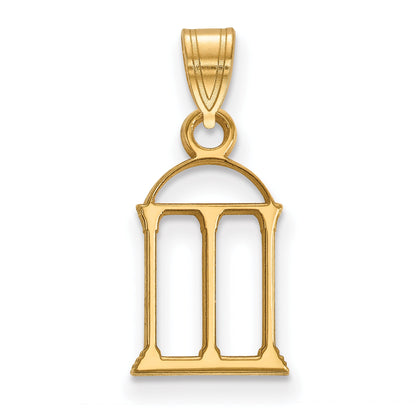 Gold Plated Sterling Silver Logoart University Of Georgia Arch Small Pendant