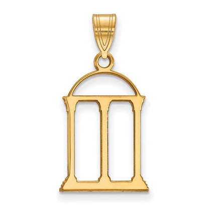 14K Yellow Gold Logoart University Of Georgia Arch Large Pendant