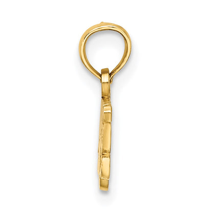 14K Yellow Gold Grandpas Girl Charm