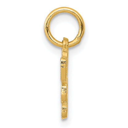 14K Yellow Gold Saint Bernard Charm