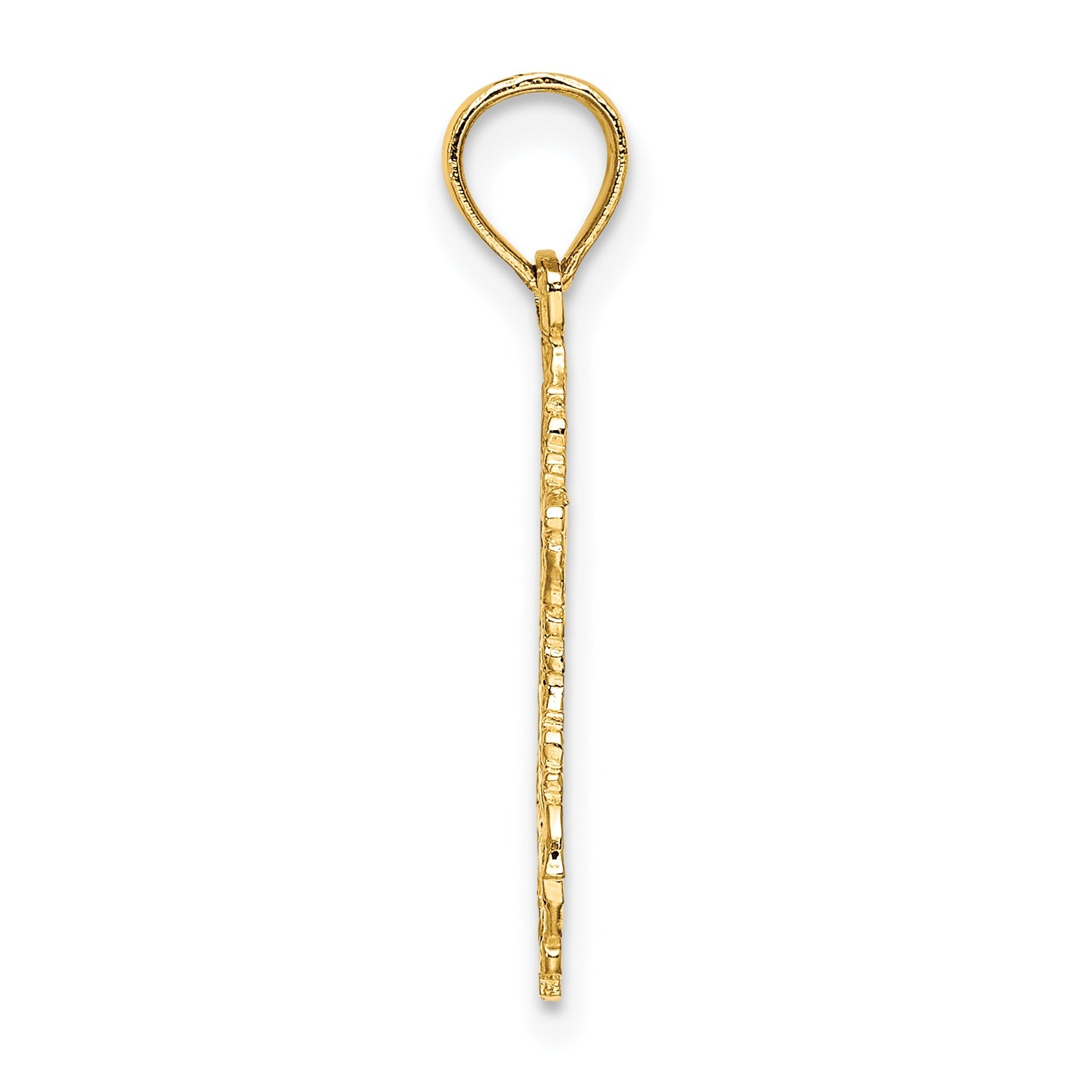 14K Yellow Gold Star Of David Charm