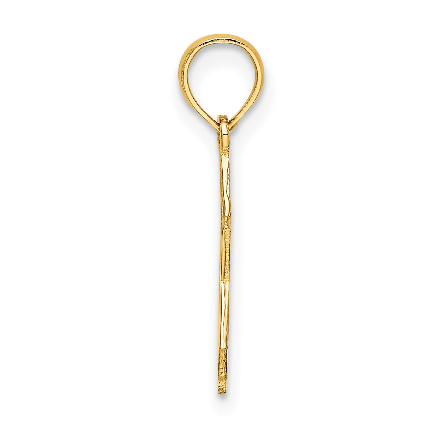 14K Yellow Gold Polished Star Of David Charm