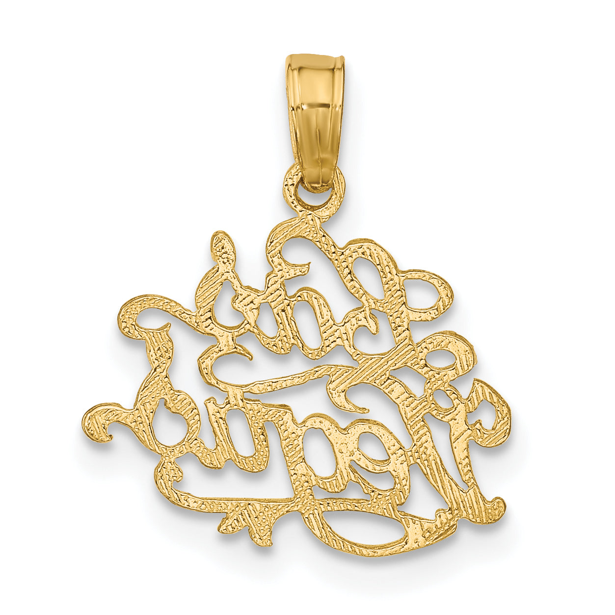 14K Yellow Gold Las Vegas Charm