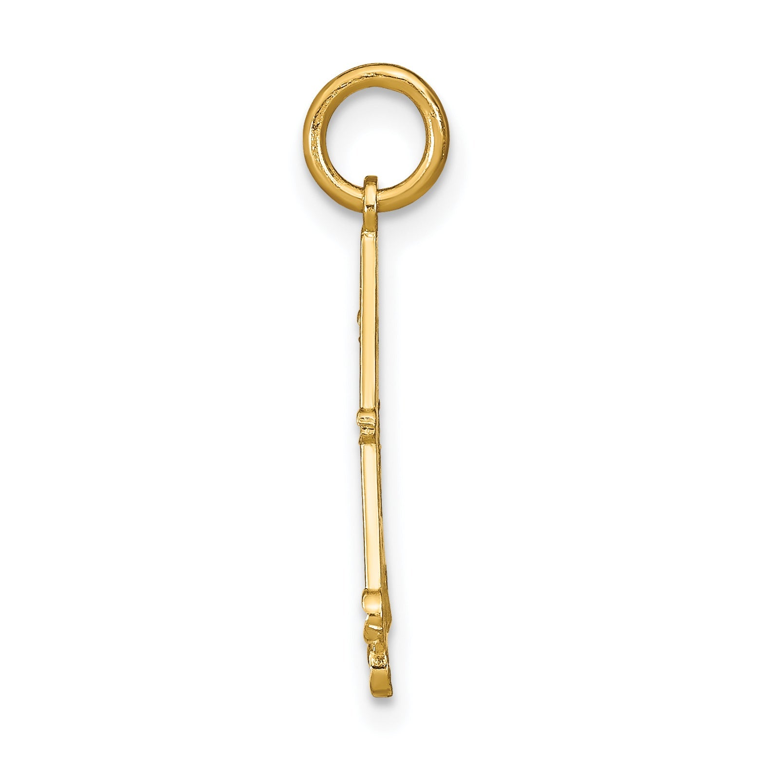 14K Yellow & Rhodium W/Rhodium D/C Chandellier Charm