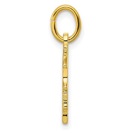 Fashion Kelly Waters Gold Plated Small Engraveable Girl Head Charm