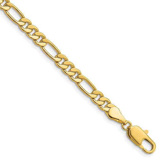 Fashion Kelly Waters Gold Plated 5mm Figaro 20 Inch Chain Necklace