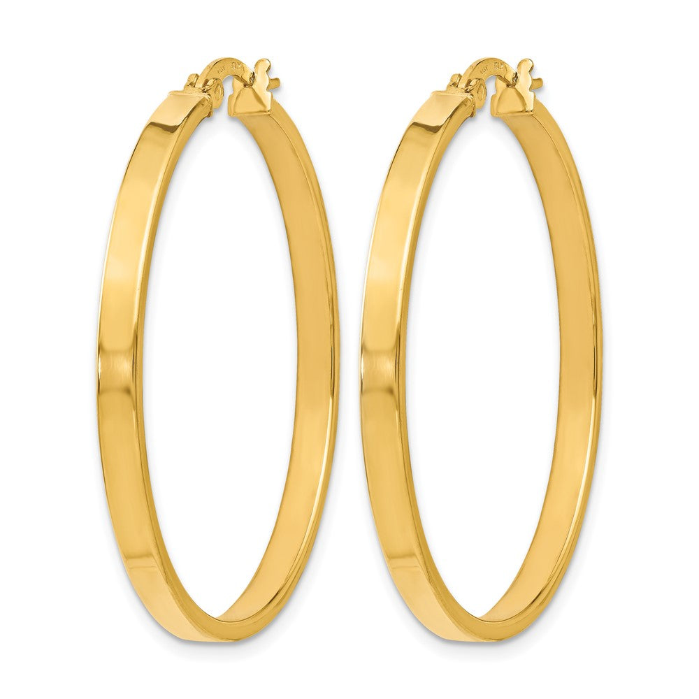 14K Yellow Gold Polished Earrings