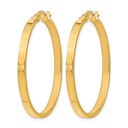 14K Yellow Gold Polished Earrings