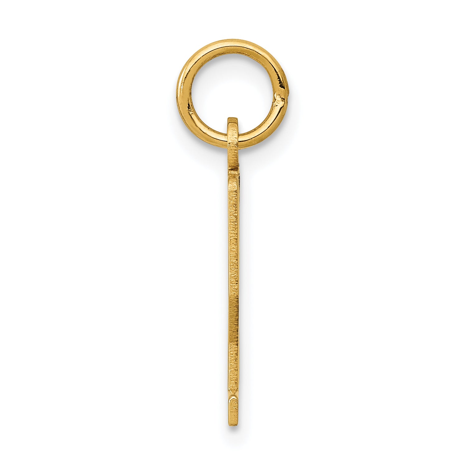 14K Yellow Gold Small Elongated Number 22 Charm