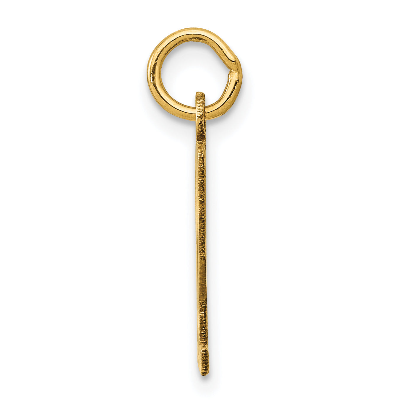 14K Yellow Gold Small Elongated Number 92 Charm