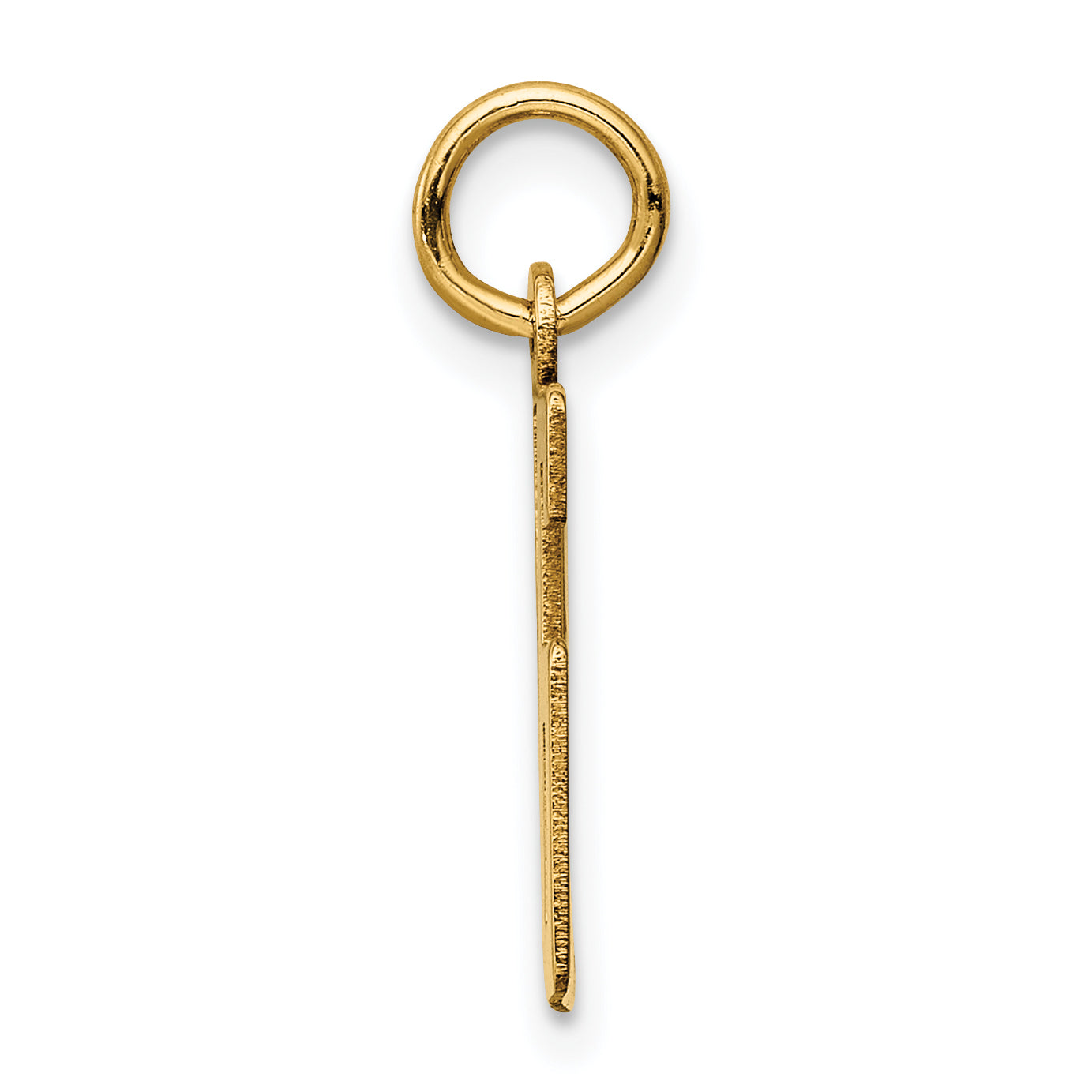 14K Yellow Gold Small Elongated Number 96 Charm