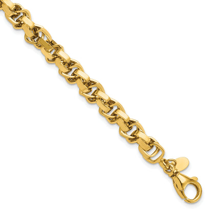 7.5 Inch 14K Polished Link Bracelet