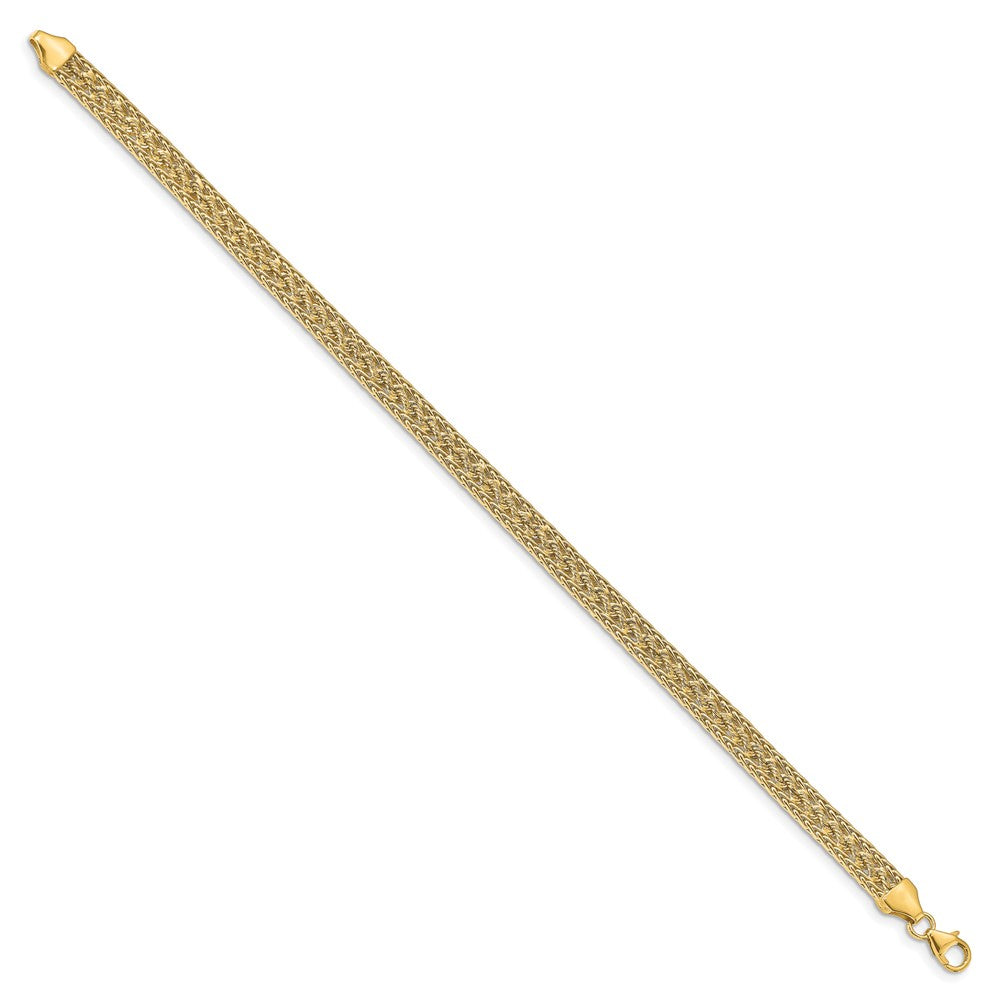 14K Yellow Gold Fancy Bracelet
