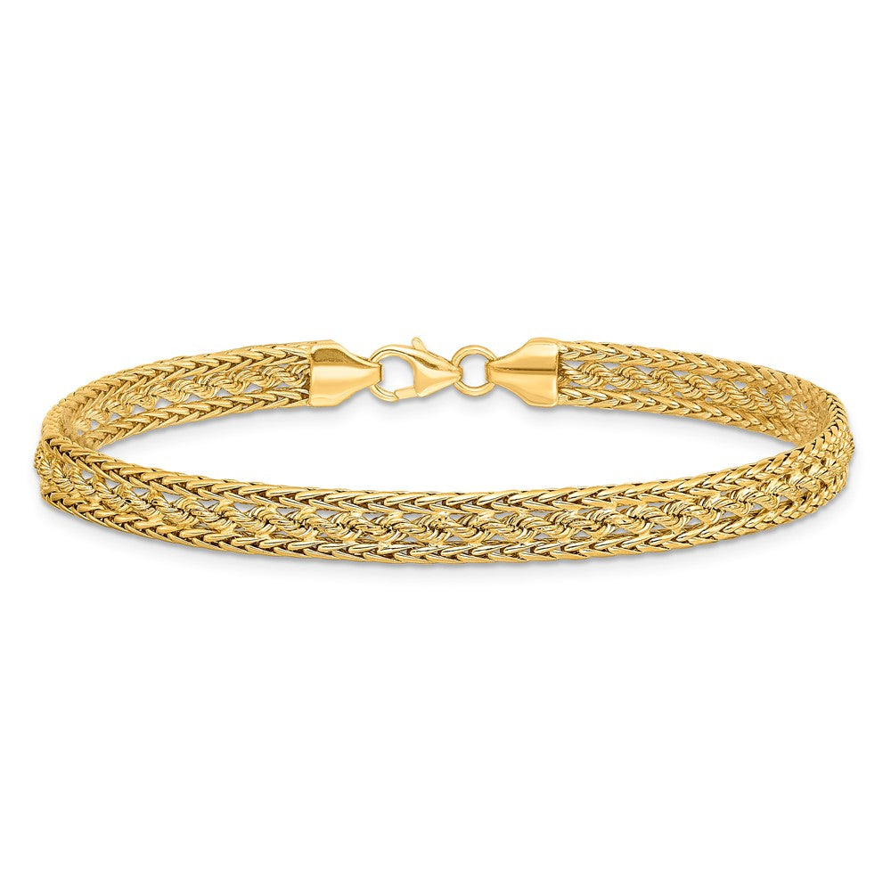 14K Yellow Gold Fancy Bracelet