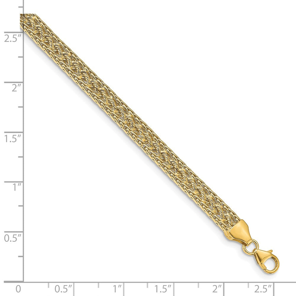 14K Yellow Gold Fancy Bracelet