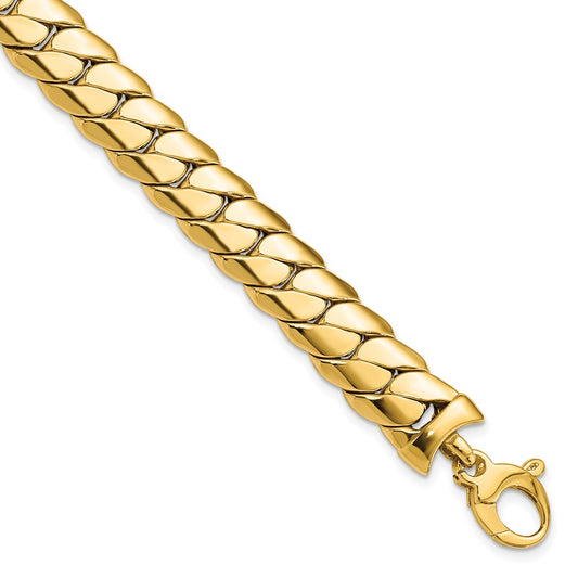 14K Yellow Gold Polished Bracelet