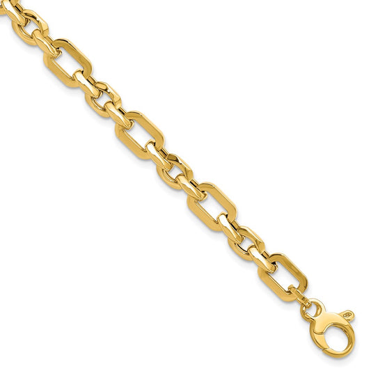 14K Yellow Gold Polished Bracelet