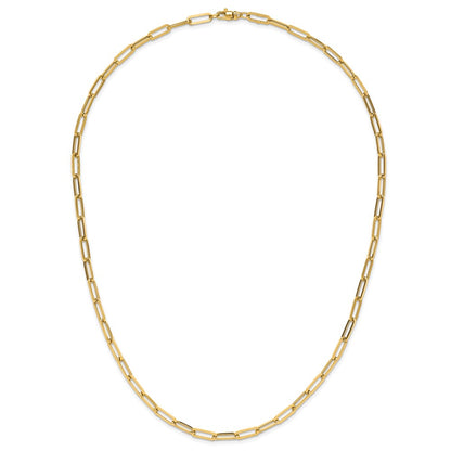 14K Yellow Gold Polished Fancy Link Necklace