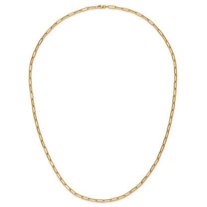 14K Yellow Gold Polished Fancy Link Necklace
