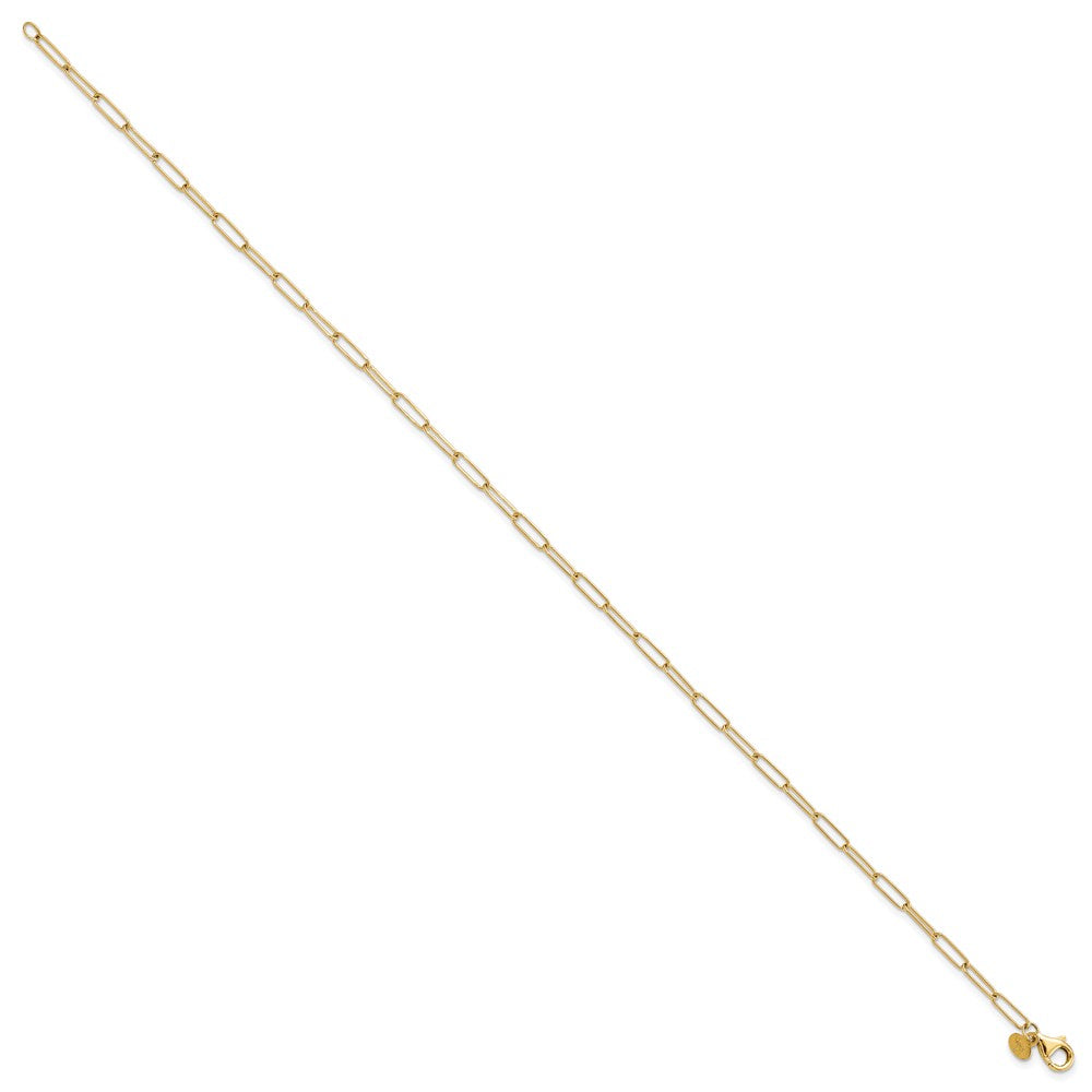 14K Yellow Gold Polished Fancy Link Bracelet