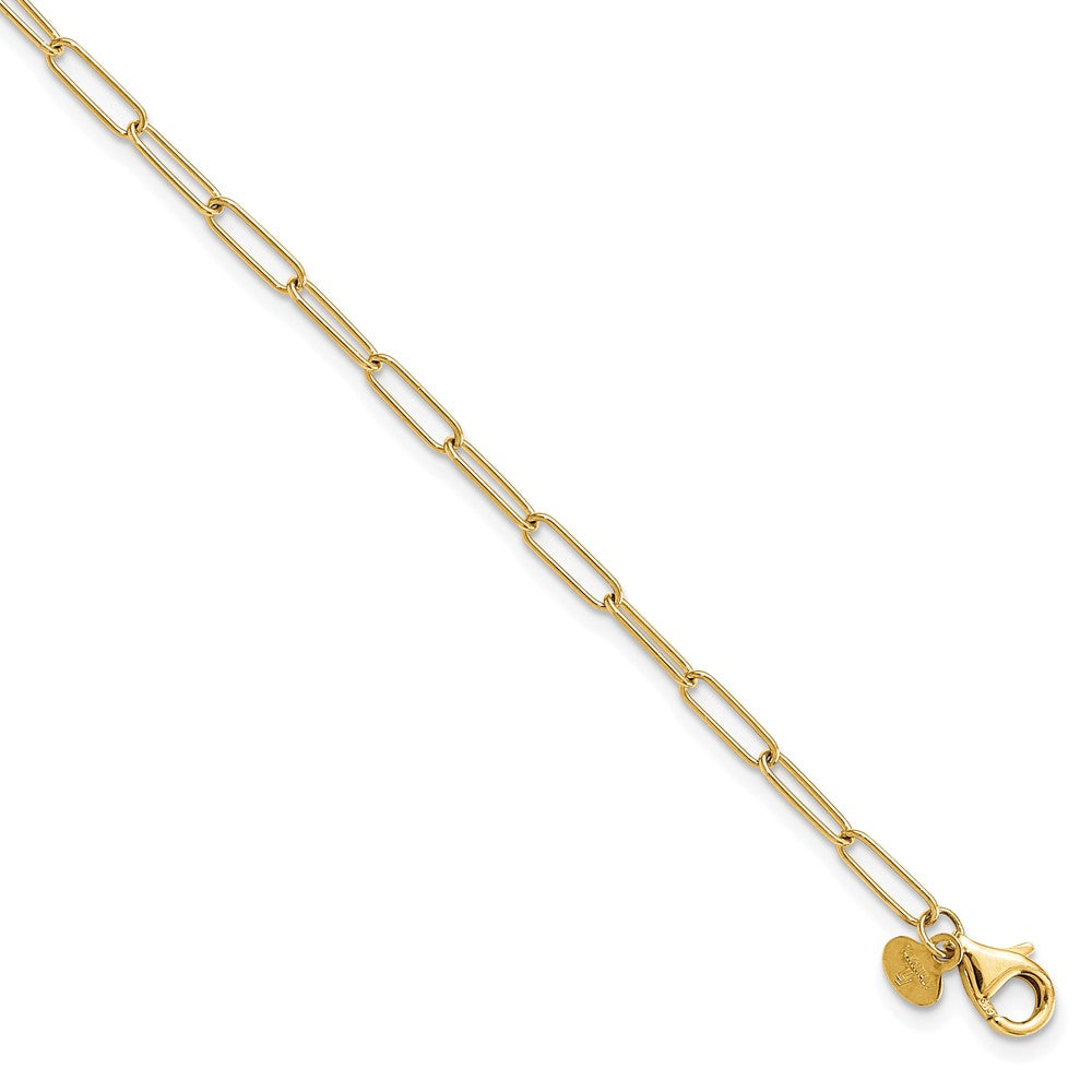14K Yellow Gold Polished Fancy Link Bracelet
