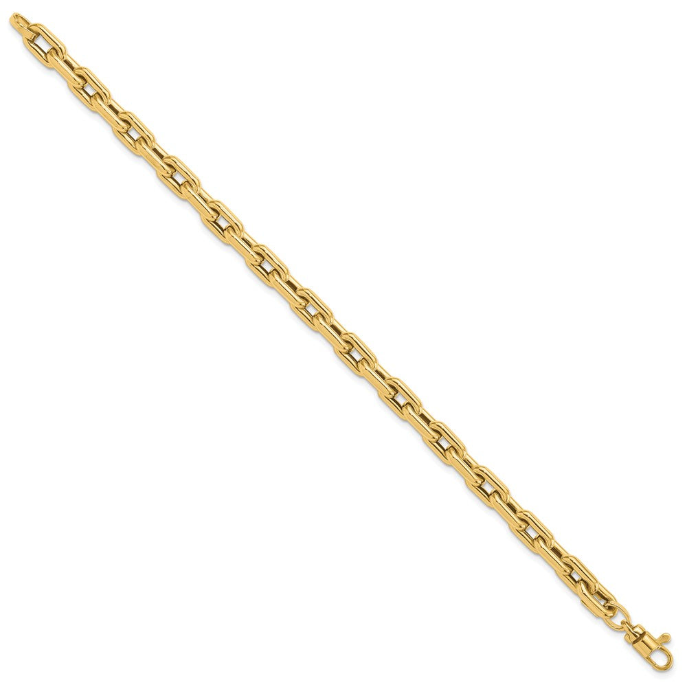 14K Yellow Gold Polished Fancy Link Bracelet