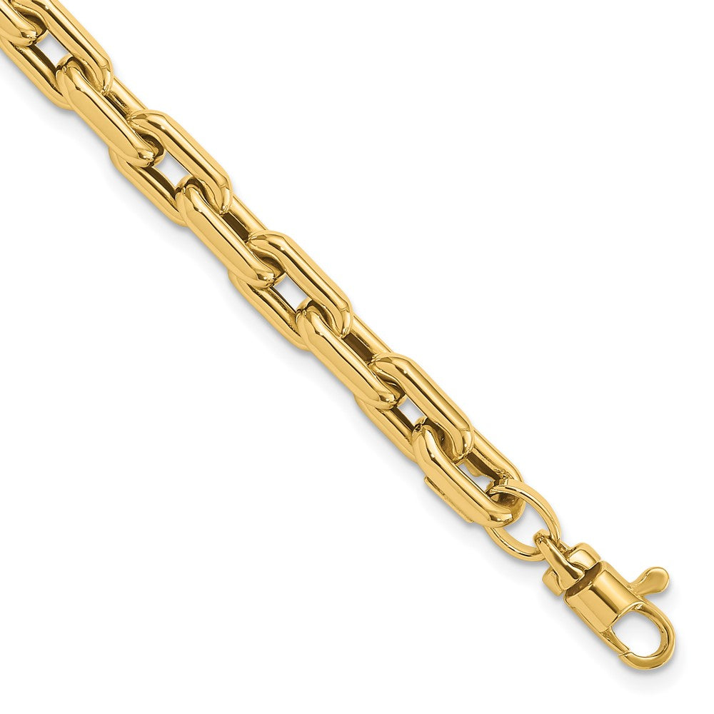 14K Yellow Gold Polished Fancy Link Bracelet