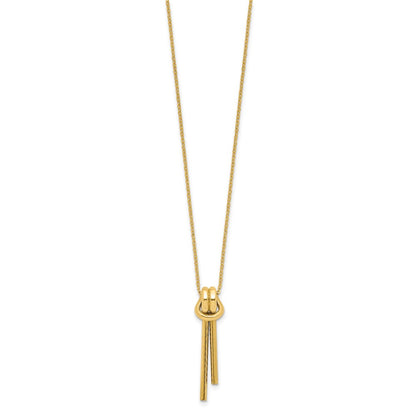 14K Yellow Gold Polished Necklace