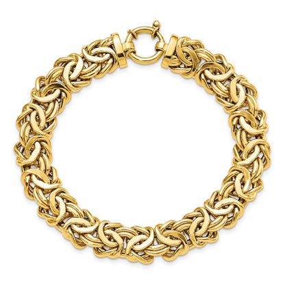 7.5 Inch 14K Polished Fancy Link Bracelet