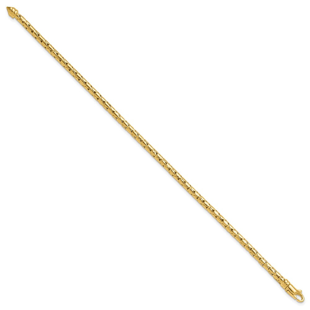 14K Yellow Gold Polished Fancy Bracelet