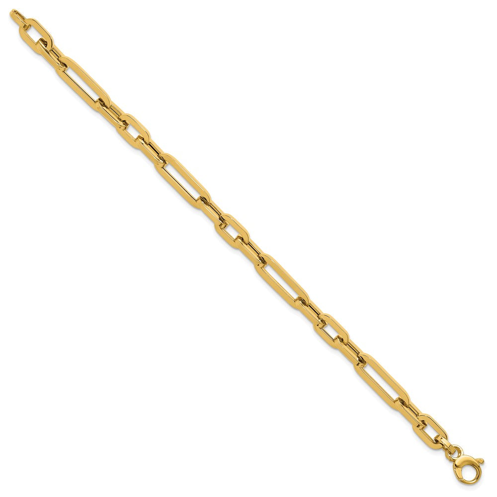 14K Yellow Gold Polished Fancy Link Bracelet
