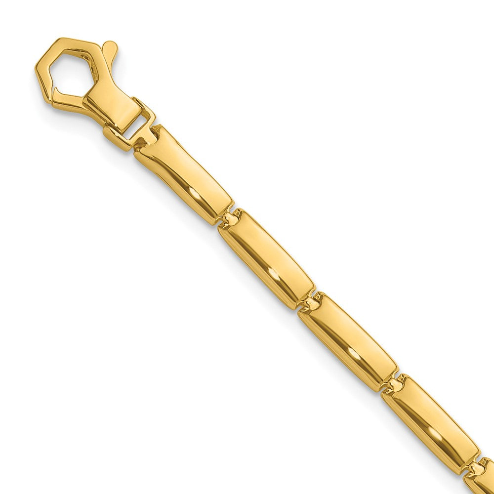 14K Yellow Gold Polished Fancy Link Bracelet