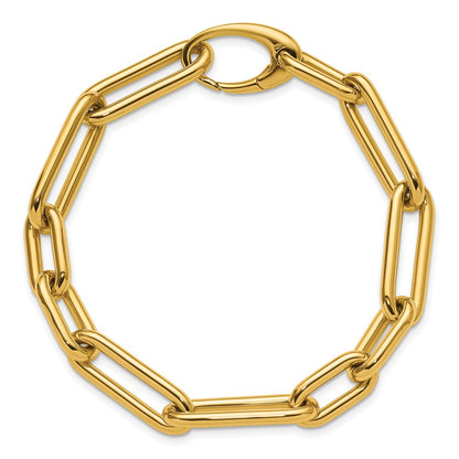 14K Yellow Gold Polished Link Bracelet