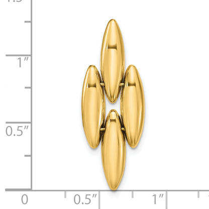 14K Yellow Gold Polished Fancy Pendant