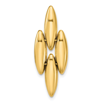 14K Yellow Gold Polished Fancy Pendant