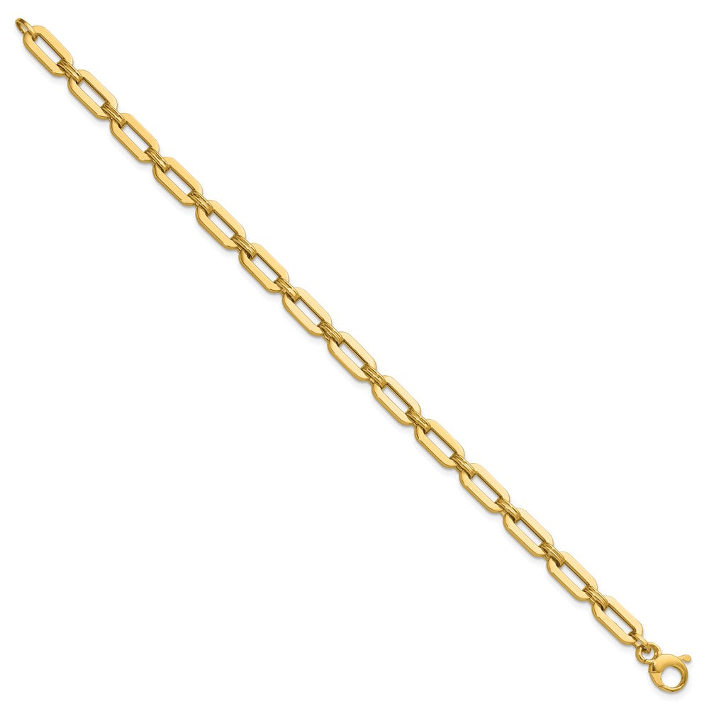 14K Yellow Gold Polished Fancy Link Bracelet
