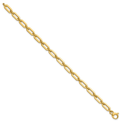14K Yellow Gold Polished Fancy Link Bracelet