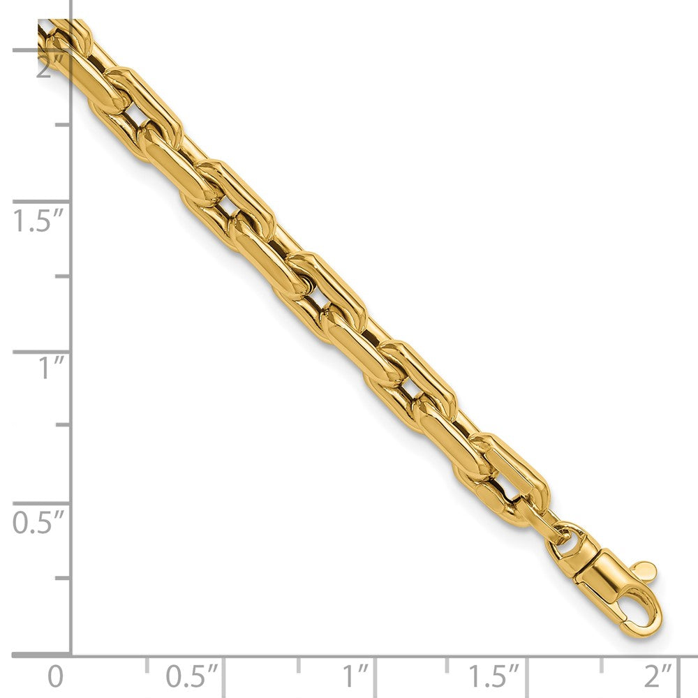 14K Yellow Gold Polished Fancy Link Bracelet