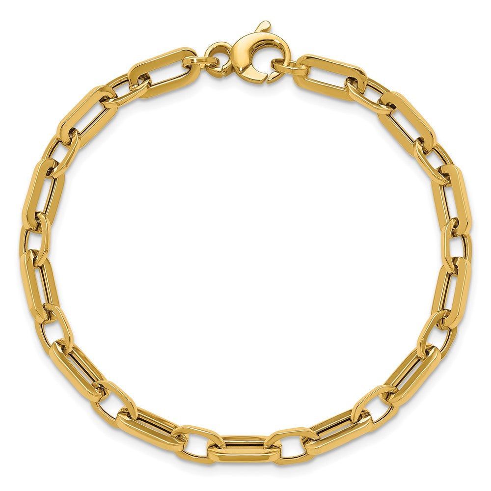 14K Yellow Gold Polished Fancy Link Bracelet
